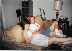 Probably watching the Cosby show